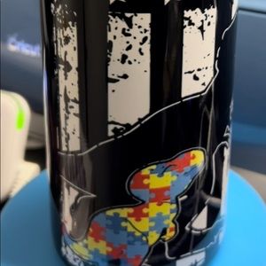 Autism dad tumbler